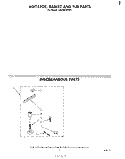 MISCELLANEOUS Diagram and Parts List for LA5300XPW3  Whirlpool Washer