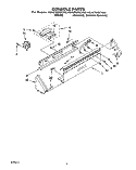 CONSOLE Diagram and Parts List for 4CA2782XYG0  Whirlpool Washer