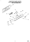Part Location Diagram of 3195183 Whirlpool CNTRL-ELEC