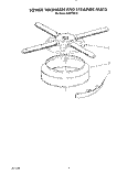 LOWER WASHARM AND STRAINER Diagram and Parts List for KUDP22ST0  KitchenAid Dishwasher