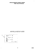 MISCELLANEOUS Diagram and Parts List for LSC8244BW1  Whirlpool Washer