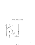 MISCELLANEOUS Diagram and Parts List for LA5591XPW4  Whirlpool Washer
