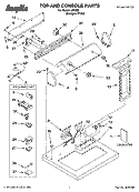 Part Location Diagram of 3977841 Whirlpool Panel, Control