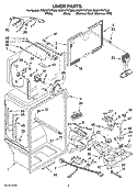 Part Location Diagram of WP2210491 Whirlpool Temperature Control Thermostat