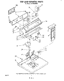 SECTION Diagram and Parts List for LE5700XMW2  Whirlpool Dryer