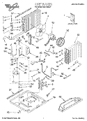 UNIT, LITERATURE Diagram and Parts List for ACH122XD1  Whirlpool Air Conditioner