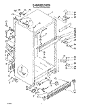 Part Location Diagram of 1107726 Whirlpool HEATER, MULLION