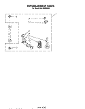 LITERATURE AND OPTIONAL , MISCELLANIOUS Diagram and Parts List for GLA7900XMW0  Whirlpool Washer