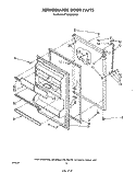 REFRIGERATOR DOOR Diagram and Parts List for ET18XMXSW00  Whirlpool Refrigerator