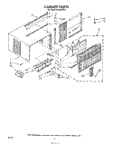 Part Location Diagram of 951916 Whirlpool Plate, Name Louver
