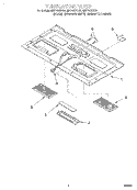 VENTILATION Diagram and Parts List for MH7130XEZ2  Whirlpool Microwave