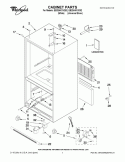 Part Location Diagram of W10200283 Whirlpool Use & Care Guide