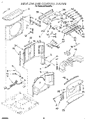 Part Location Diagram of 1156928 Whirlpool SHROUD-CND