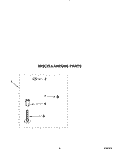 MISCELLANEOUS Diagram and Parts List for KAWE660WWH3  KitchenAid Washer