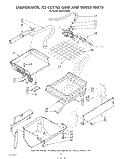 EVAPORATOR, ICE CUTTER GRID AND WATER Diagram and Parts List for 4KUIS185S0  KitchenAid Ice Maker