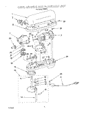 CASE, GEARING, PLANETARY UNIT Diagram and Parts List for KP2671  KitchenAid Mixer