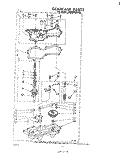 GEARCASE Diagram and Parts List for LA5600XMW0  Whirlpool Washer