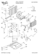 UNIT, LITERATURE Diagram and Parts List for ACM122XF0  Whirlpool Air Conditioner