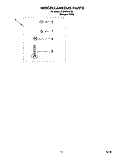 MISCELLANEOUS, LIT/OPTIONAL Diagram and Parts List for 7LSR8244EQ0  Whirlpool Washer