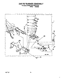 3401797 BURNER ASSEMBLY Diagram and Parts List for CSP2761AN2  Whirlpool Dryer