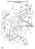 Part Location Diagram of 3357451 Whirlpool ADAPTER