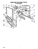 Part Location Diagram of 965405 Whirlpool CLIP