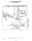 694672 BURNER Diagram and Parts List for LG3001XMW2  Whirlpool Dryer