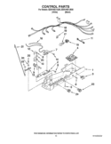 CONTROL PARTS Diagram and Parts List for ED5VHEXVQ06  Whirlpool Refrigerator