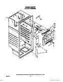 LINER Diagram and Parts List for TT18EKRWW01  Estate Refrigerator