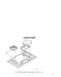SECTION Diagram and Parts List for CGX635VW0  Roper Range