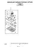 SURFACE UNIT RCK886-2 Diagram and Parts List for RS576PXP1  Whirlpool Range