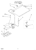 UNIT Diagram and Parts List for EL03CCXFW00  Whirlpool Refrigerator