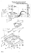 MACHINE BASE Diagram and Parts List for KAWS777EQ0  KitchenAid Washer