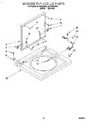 Part Location Diagram of WP3355806 Whirlpool Washer Lid Switch Kit