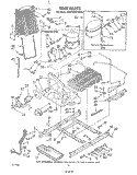 UNIT Diagram and Parts List for KSRT22DTWH00  KitchenAid Refrigerator
