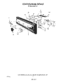 Part Location Diagram of 4340153 Whirlpool Screw, No.10-32 x 27/32