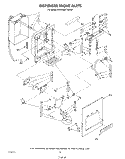 DISPENSER FRONT Diagram and Parts List for KSRF26DTPL00  KitchenAid Refrigerator