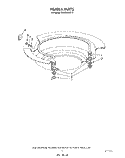 HEATER Diagram and Parts List for 4KUDA220T3  KitchenAid Dishwasher