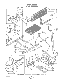 Part Location Diagram of 1115006 Whirlpool BAFFLE-EVP