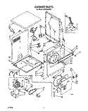 Part Location Diagram of 9830191 Whirlpool Panel, Control