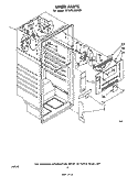 LINER Diagram and Parts List for ET16TK1MWR1  Whirlpool Refrigerator