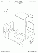 Part Location Diagram of W10220960 Whirlpool Tech Sheet (English)