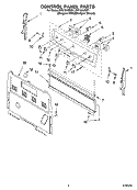 Part Location Diagram of 9762010 Whirlpool PANL-CNTRL
