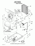 UNIT PARTS Diagram and Parts List for KUIP15PRXX0  KitchenAid Ice Maker