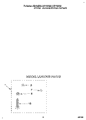 MISCELLANEOUS Diagram and Parts List for LSR7233BN2  Whirlpool Washer