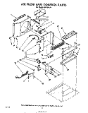 SECTION Diagram and Parts List for AHF12021  Whirlpool Air Conditioner