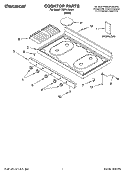 Part Location Diagram of 98017490 Whirlpool Guide, Use & Care