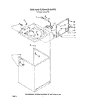 TOP AND CABINET , LIT/OPTIONAL Diagram and Parts List for LA9300XTM1  Whirlpool Washer