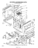 Part Location Diagram of 649725 Whirlpool SEAL-FRONT