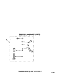 MISCELLANEOUS Diagram and Parts List for LA5705XWN0  Whirlpool Washer